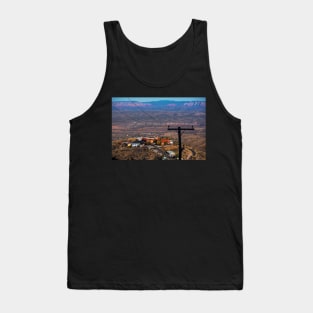 Looking down from Jerome AZ Arizona Tank Top